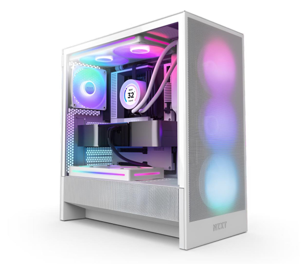 NZXT H5 FLOW RGB (2024) White - 1292638 - zdjęcie